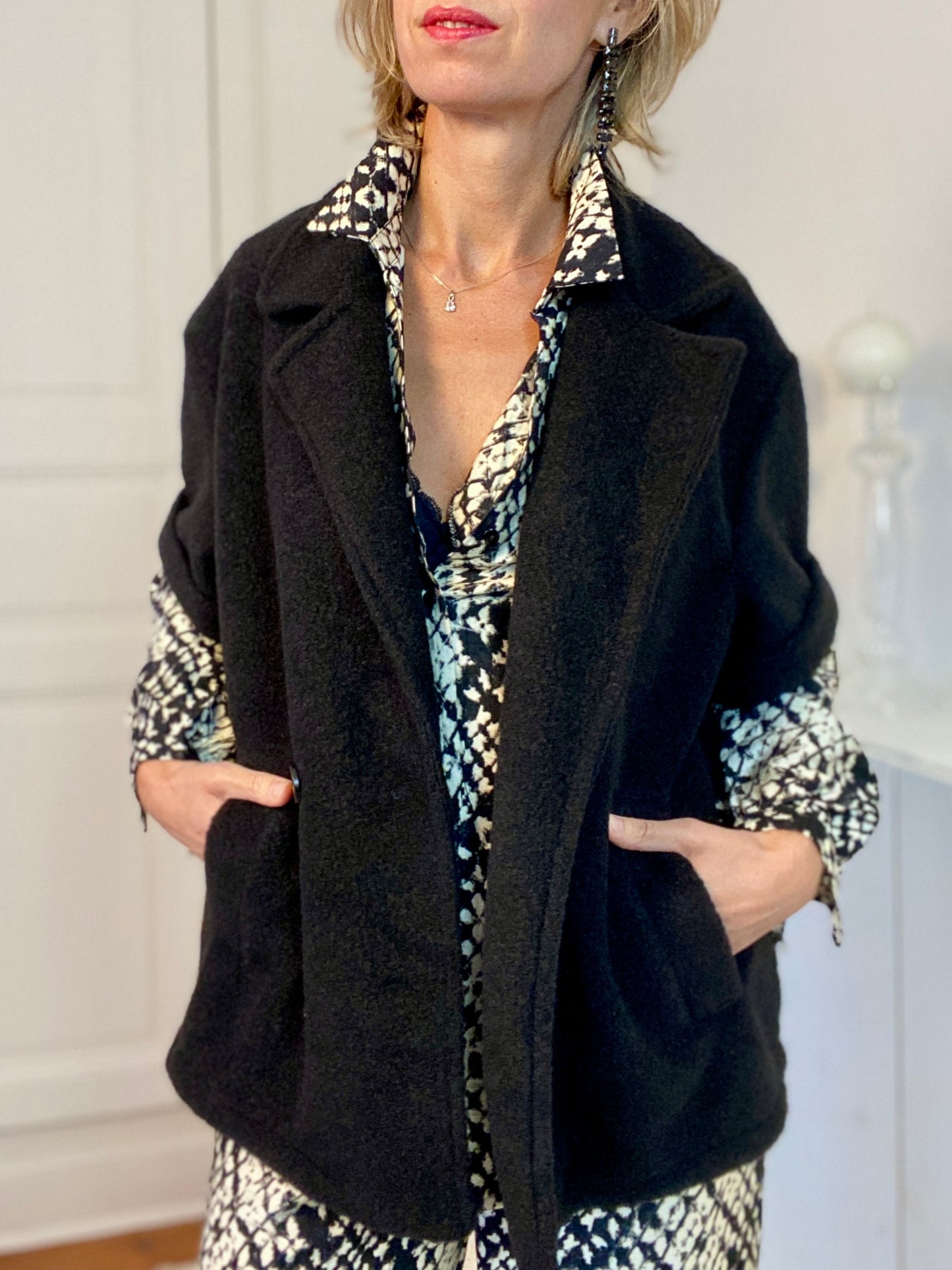 Veste croisée courte Margot