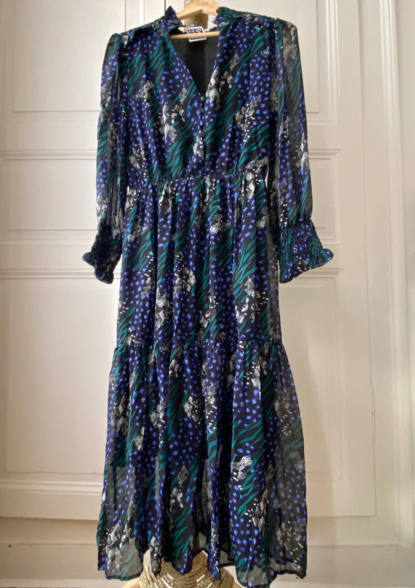 Robe longue en voile