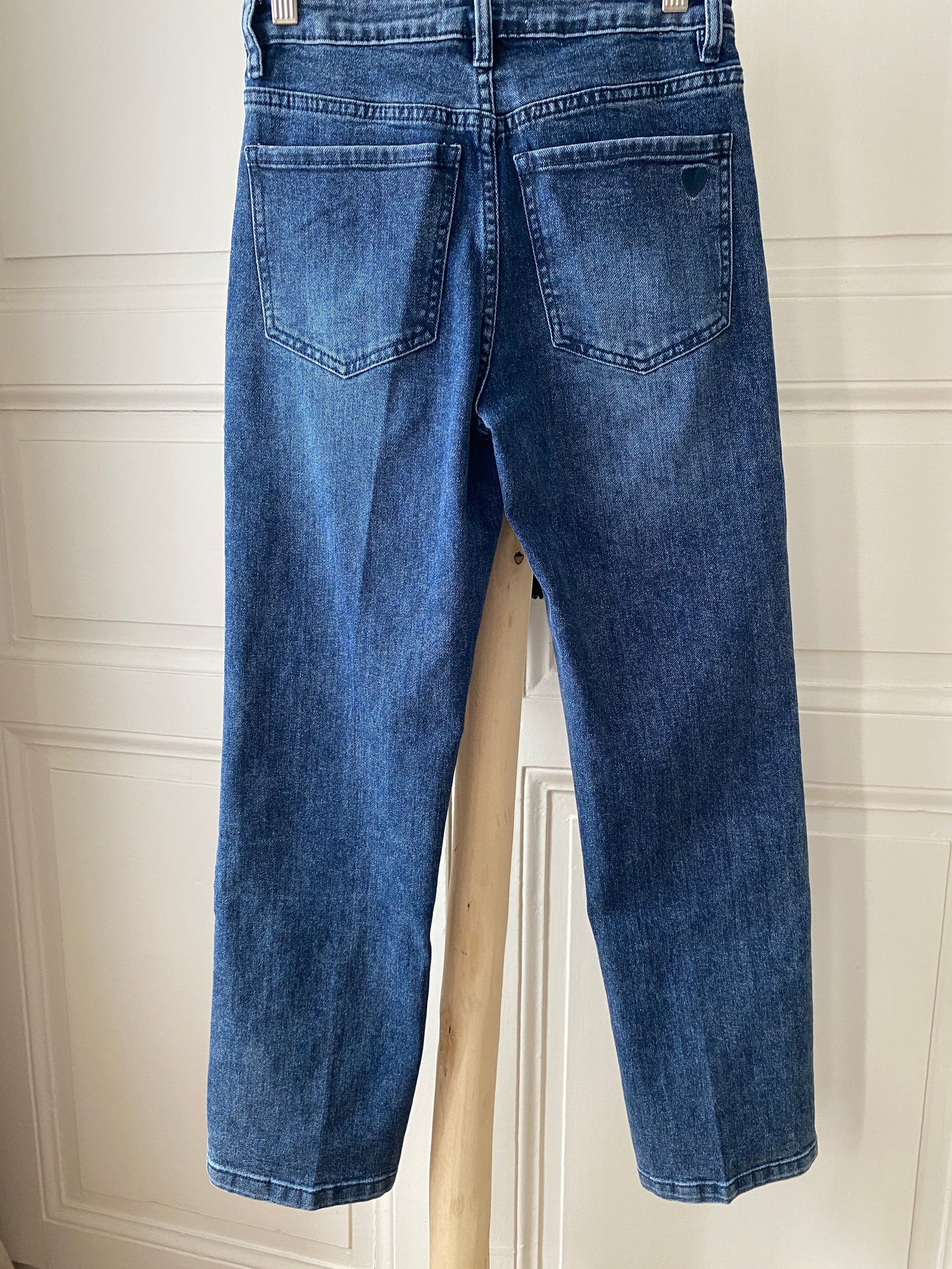 Jean droit 7/8 cropped