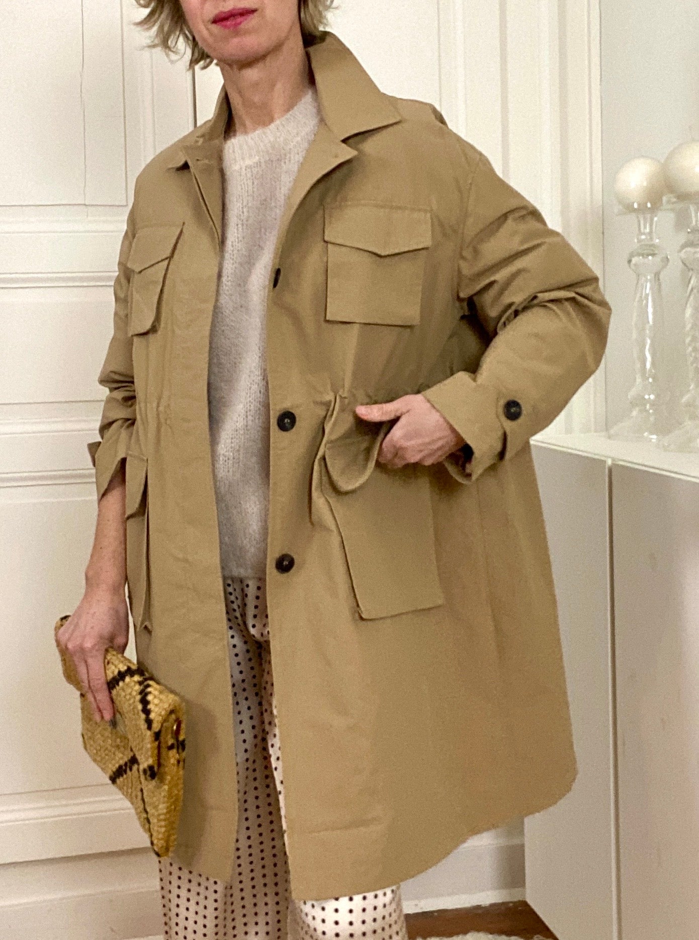Parka 3/4 sable