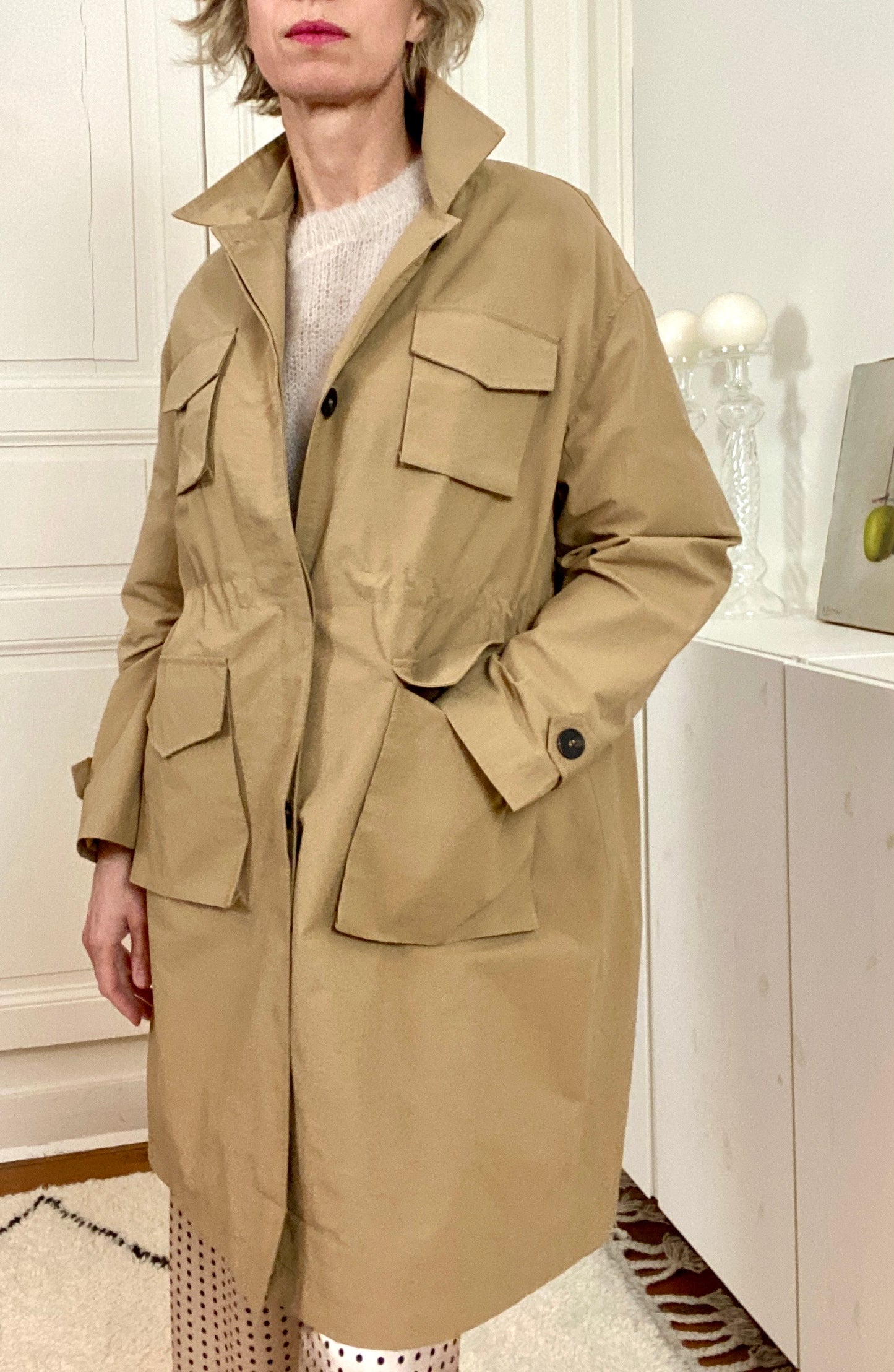 Parka 3/4 sable