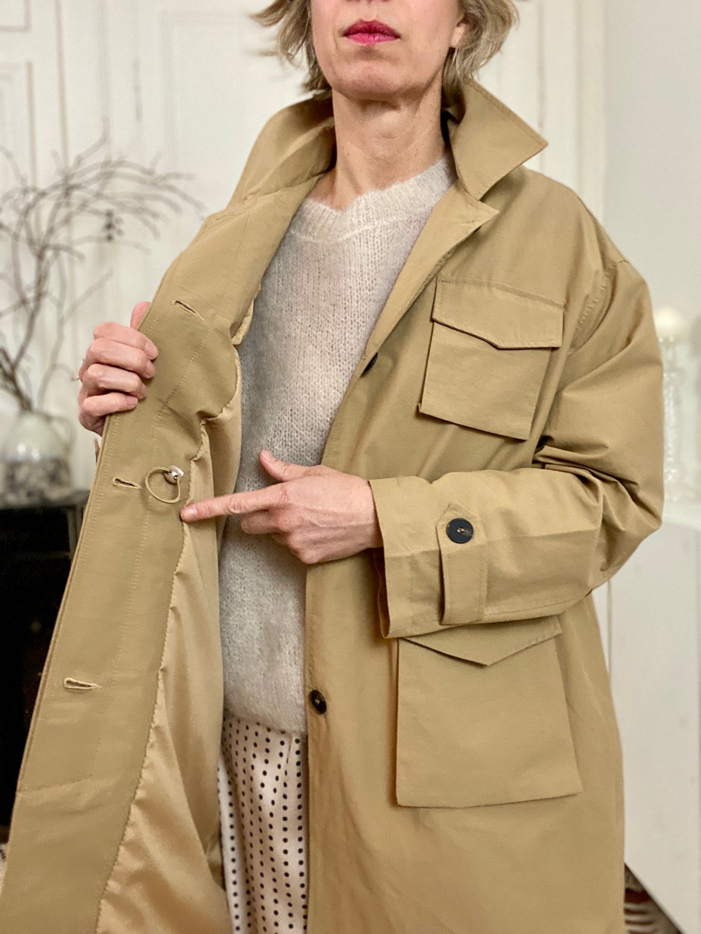 Parka 3/4 sable