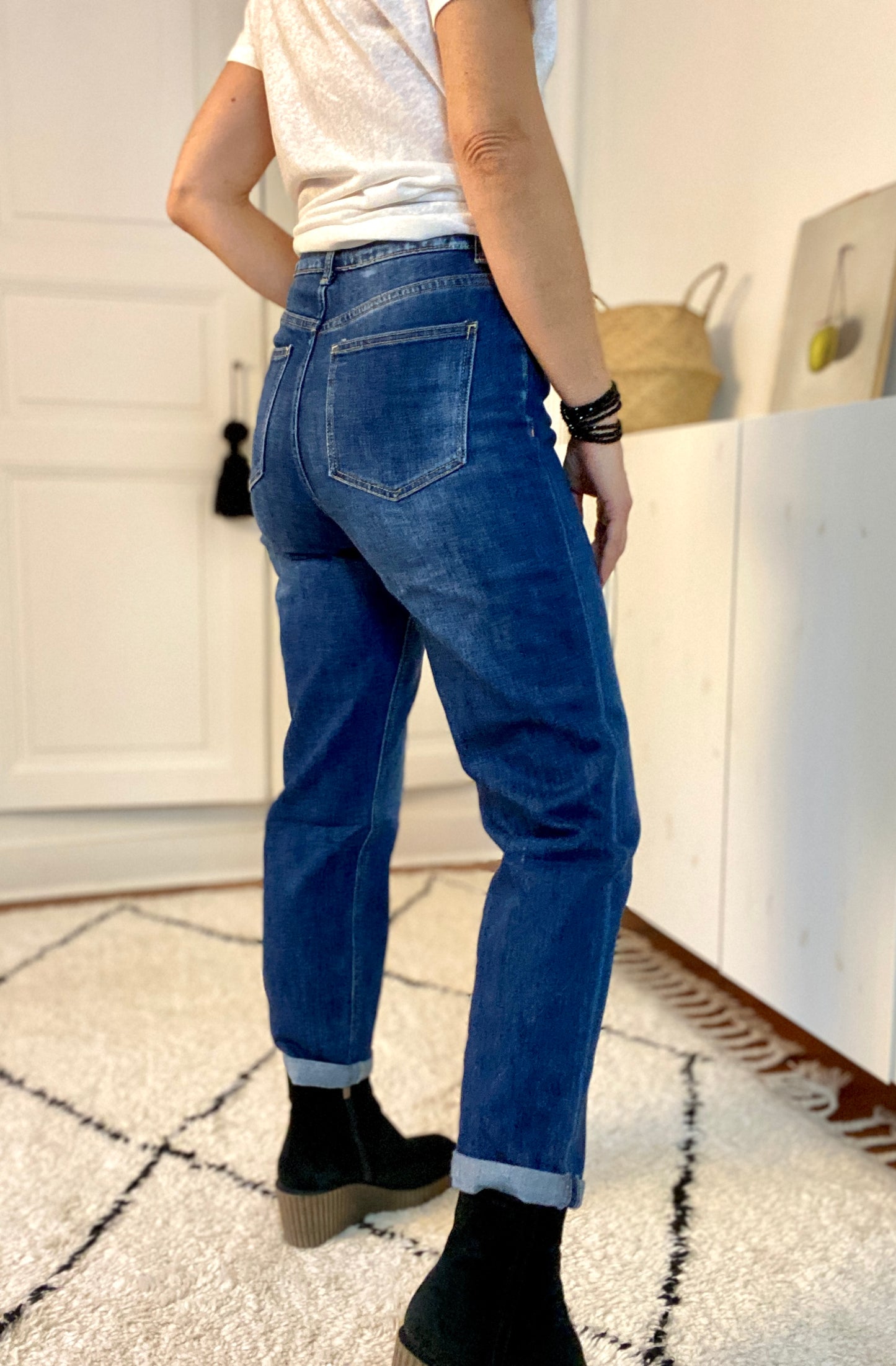 Jean  bleu Tapered*