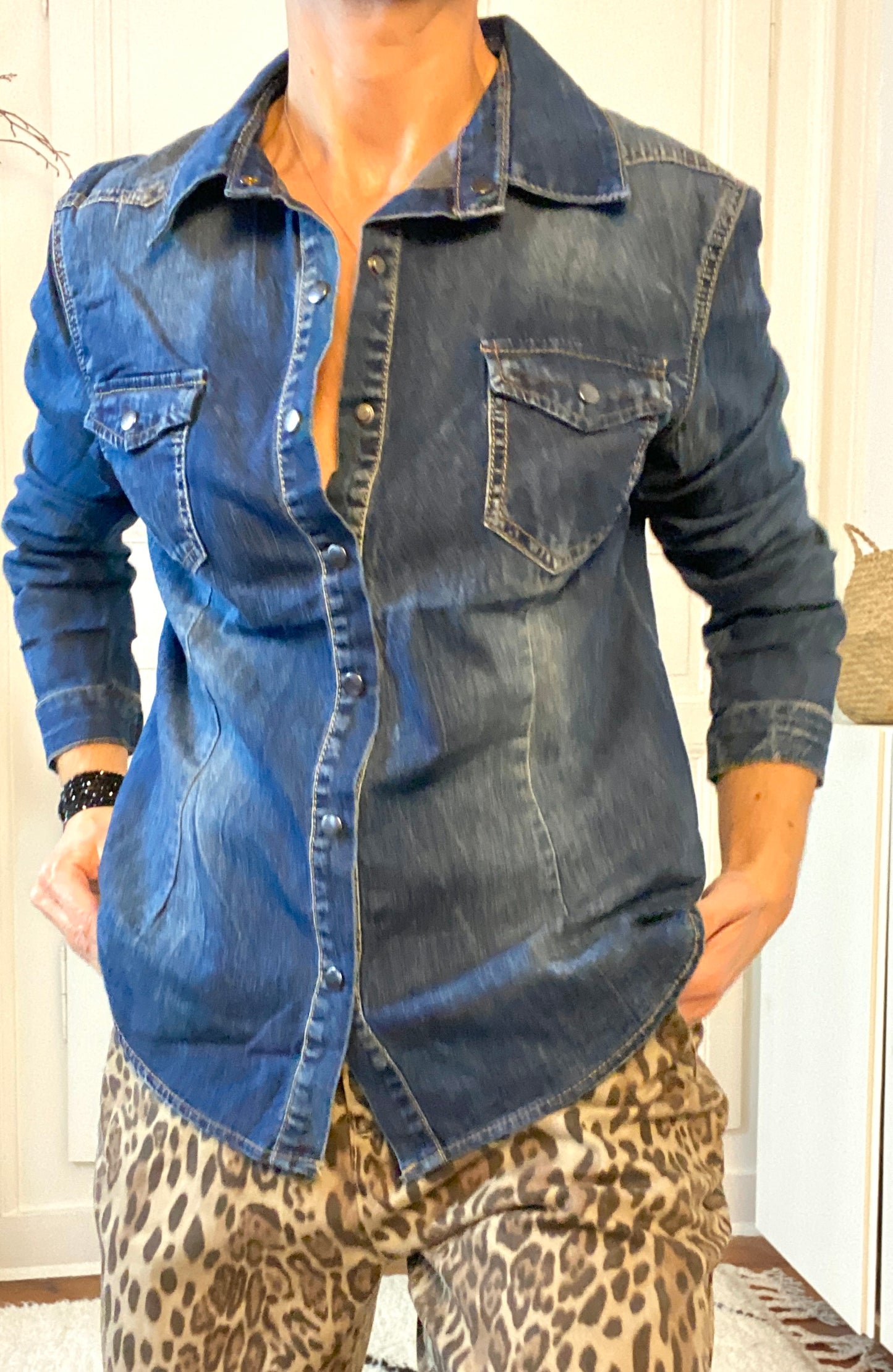 Chemise en jean