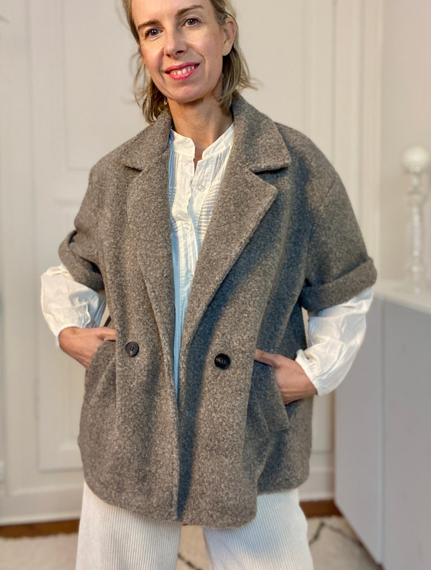 Veste croisée courte Margot