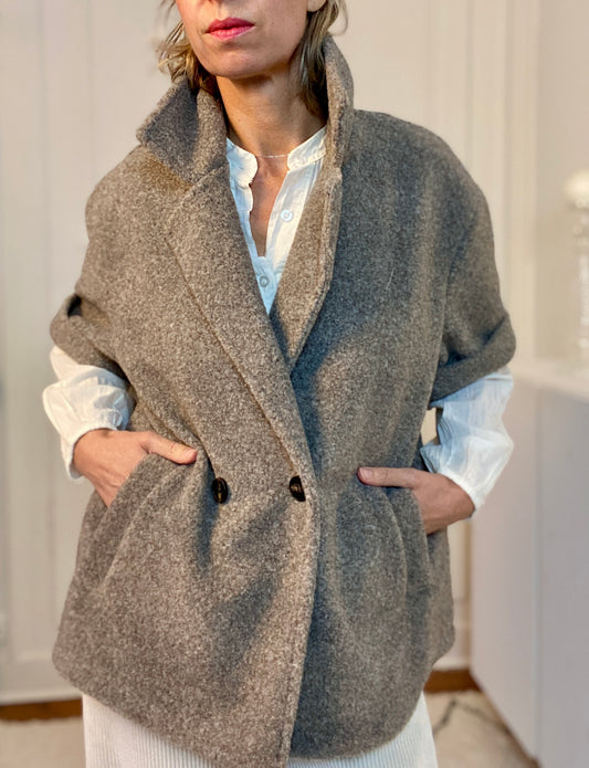 Veste croisée courte Margot