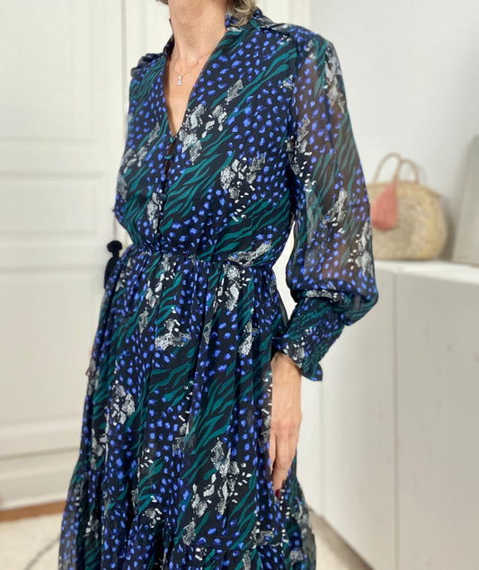 Robe  longue en voile