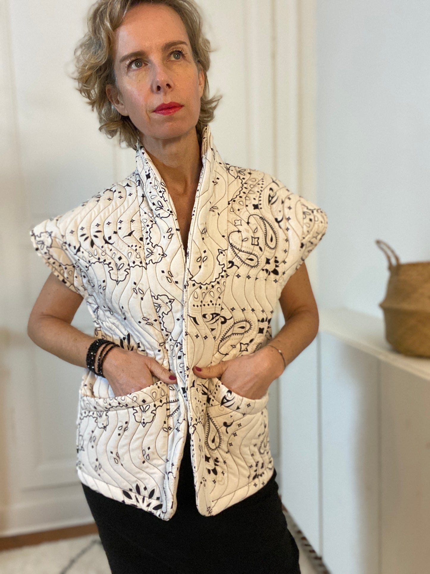 Veste Kimono motif bandana